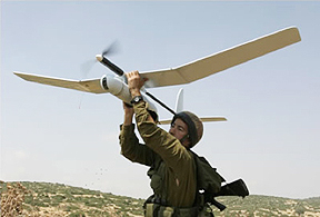Skylark 1 LE UAV launch process (Elbit)