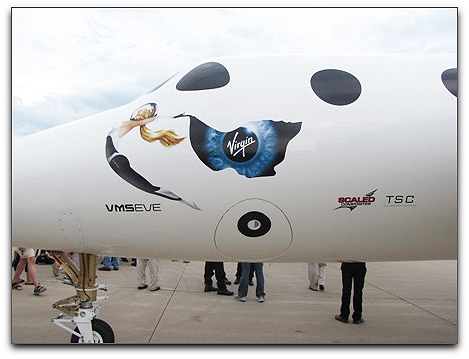 Virgin Galactic's WhiteKnightTwo @ Oshkosh #2