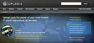 UPLOGIX homepage banner