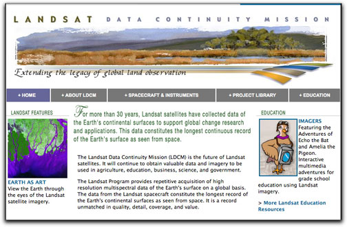 NASA's LANDSAT homepage
