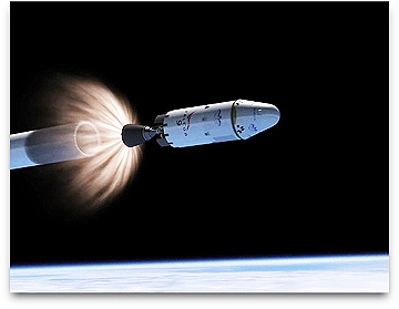 Falcon 9 + Dragon 2nd stage separation (NASA)