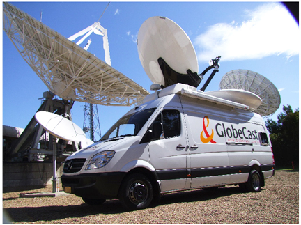 GlobeCast Australia DSNG unit
