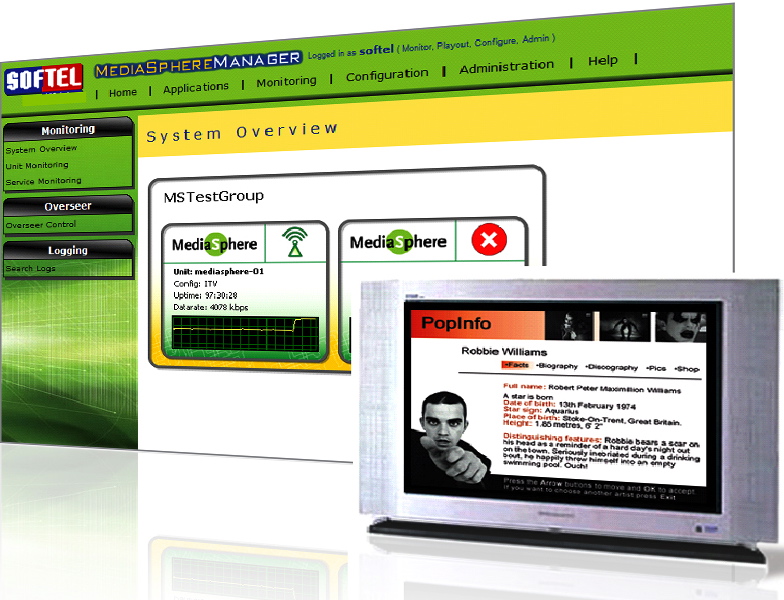 Softel MediaSphere manager