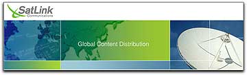 SatLink Communications homepage banner