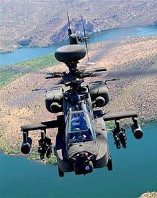 Apache AH-64 D helicopter (Boeing)