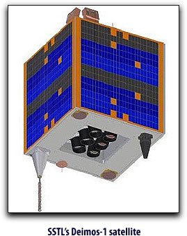 SSTL's Deimos-1 satellite
