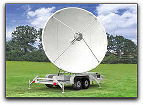 ASC 4.6-m Trifold antenna