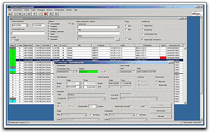 Dimetis BOSS Link Manager screen