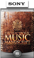 Sony Music Manuscript logo + box