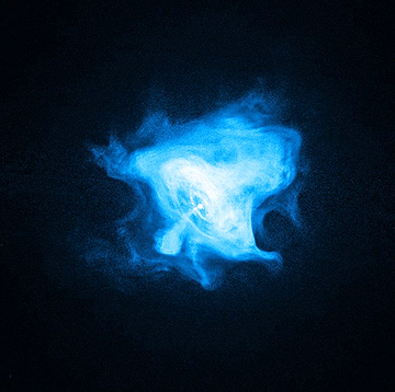 NASA's Chandra photo of Crab Nebula