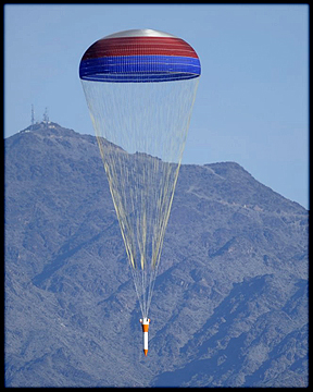 Ares 1 rogue parachute test (NASA)