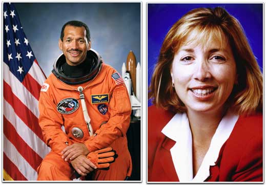 General Bolden + Lisa Garver NASA photos
