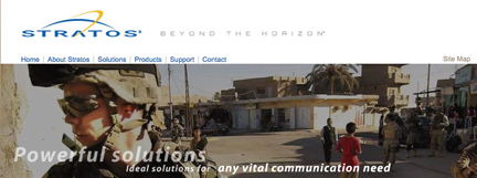 Stratos homepage banner