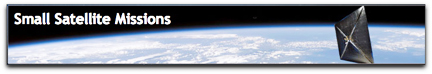 NASA's small satellites banner