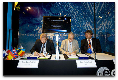 Galileo IOV contract signed