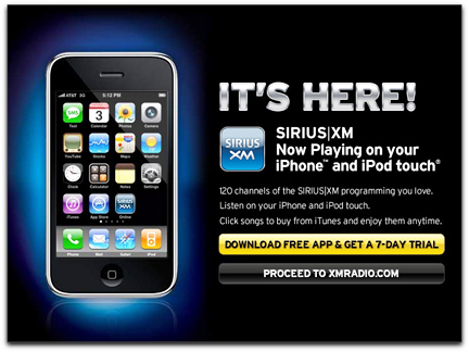 SIRIUS XM and iPhone