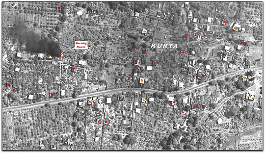 UNOSAT house damage map in Kurta