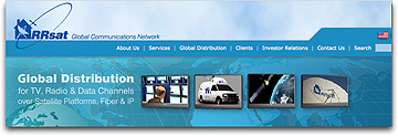 RRsat homepage banner