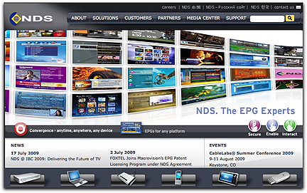 NDS homepage