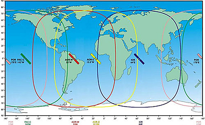 SkyWave Network Coverage Map