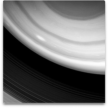 Cassini captures Saturn storm
