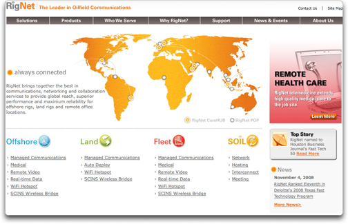 RigNet homepage