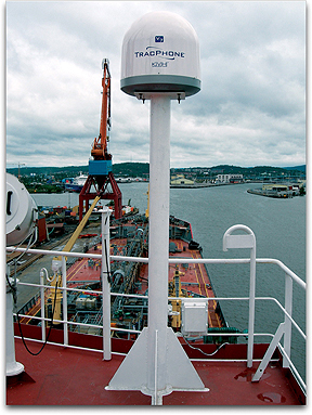 KVH TracPhone V7 satcom