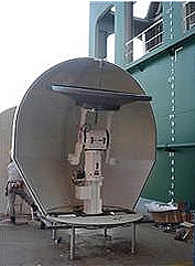 Orbit's tracking antenna system