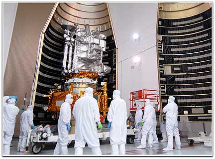 LRO + LCROSS mated
