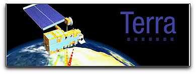 Terra satellite banner graphic