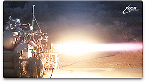 XCOR Lynx' engine test fire