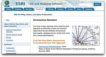 ESRI Aeronautical page