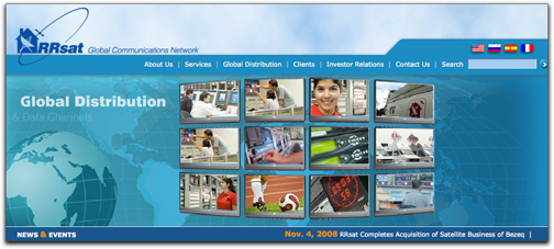 RRsat homepage