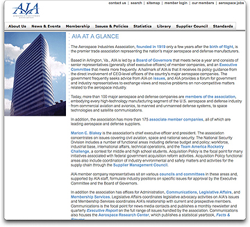 AIA homepage
