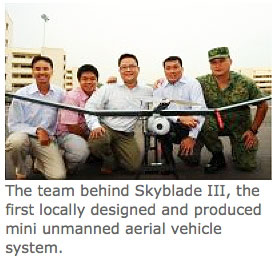 SkyBlade III UAV group photo
