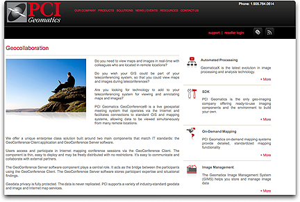 PCI Geomatics GeoConference page