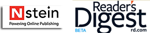 Nstein + Reader's Digest logos