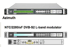 Newtech Azimuth + DVS-S2 modulator