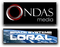 Ondas + Space Systems/Loral logos