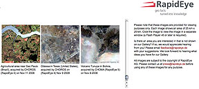 RapidEye gallery page