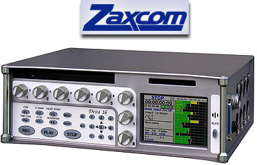 Zaxcon logo + Deva 16 recorder