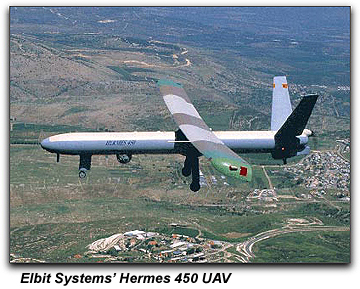 Elbit Systems' Hermes 450 UAV