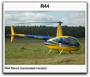 SkyTrac + Robinson R44 chopper