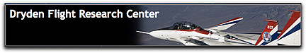 NASA's Dryden Flight Research Center banner logo
