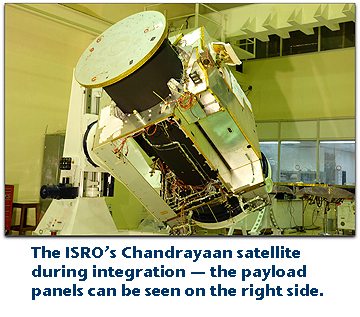 ISRO's Chandrayaan satellilte