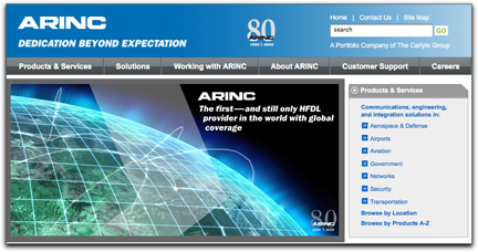 ARINC homepage