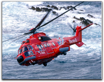 Bond helis carries heli
