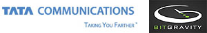 Tata Communications + BitGravity logos