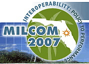 MilCom 2007 logo