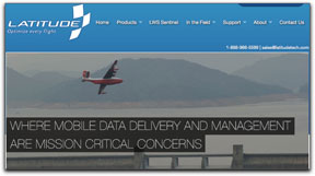 Latitude Tech homepage banner